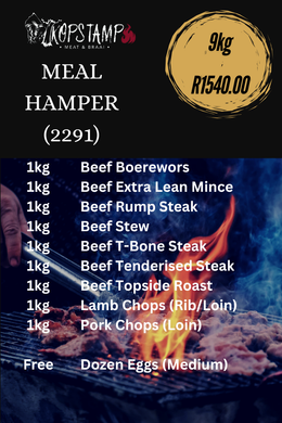 Meal Hamper (2291) - Meat for a family of 4.
