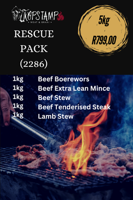 RESCUE PACK  (2286) - Meat for the smaller family.