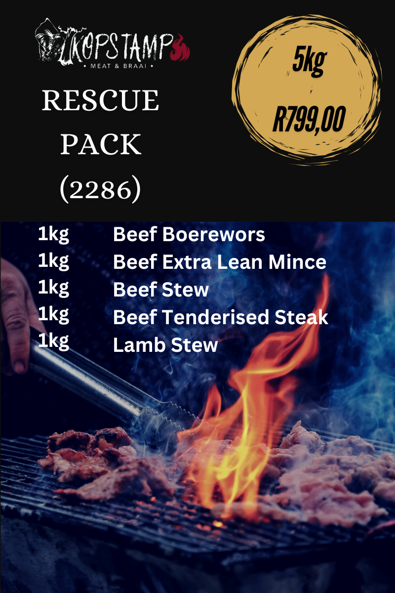 RESCUE PACK  (2286) - Meat for the smaller family.